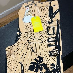 Farm Rio Straight Leg Mom Jeans